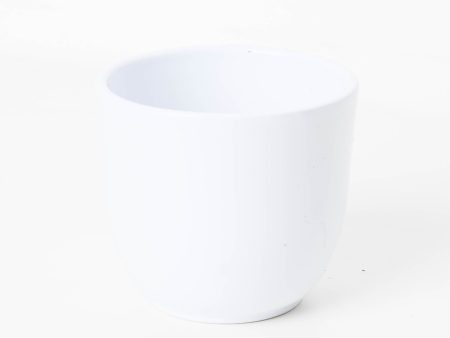 Tusca White Ceramic Pot Discount