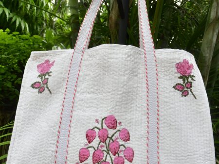 Pink Love Tote Bag Discount