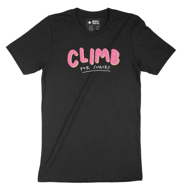 Climb for Snacks — Unisex T-Shirt Online Sale