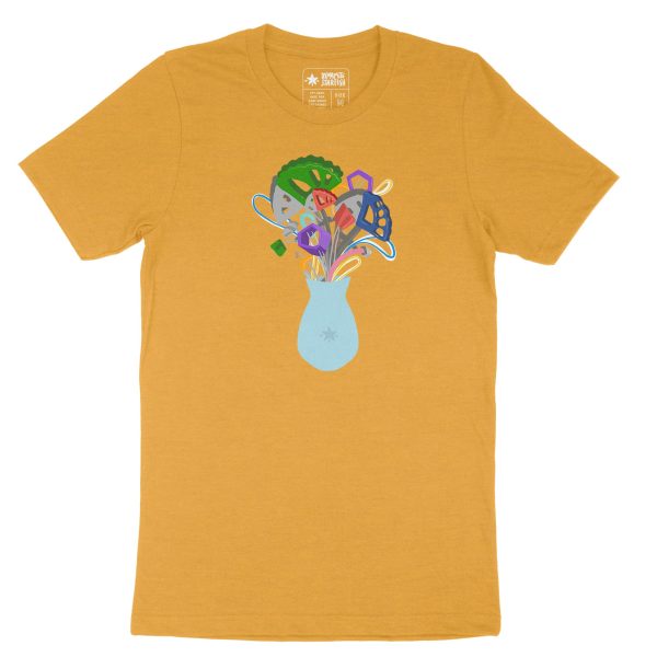 Trad Climbing Gear Bouquet — Unisex T-Shirt Online