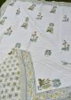 Yellow Green Buta Quilt For Discount