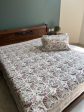 Gulmohar Baag Handloom Bedcover: A Blossoming Oasis for Your Bed Hot on Sale