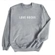 Love Rocks — Unisex Crewneck Sweatshirt Online Hot Sale