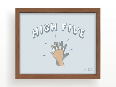 High Five — 8x10  Art Print Sale