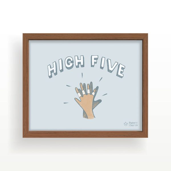 High Five — 8x10  Art Print Sale