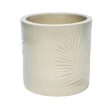 Kew Stoneware Ivory Sago Palm Planter Online Hot Sale