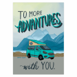 Van Life Adventures - Climber Van Greeting Card Online Sale