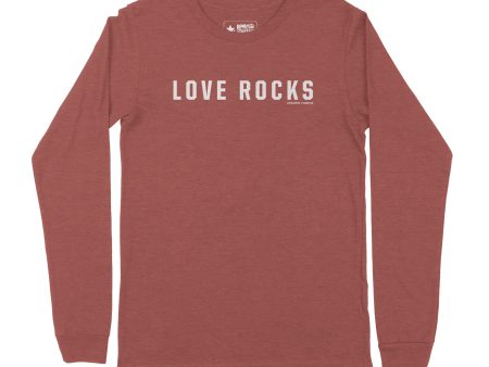 Love Rocks — Unisex Rock Climbing Long Sleeve T-Shirt Discount