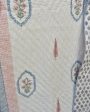 Peach Pink Love In Hexagon Quilt Online Sale