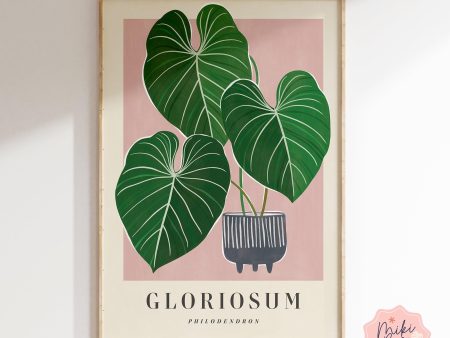 Philodendron Gloriosum Art Print Online now