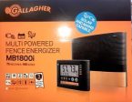 Gallagher MBS1800i Fence Charger   18 J   200 Mile Online Hot Sale