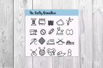 Planner Stickers - Sewing Icons Discount