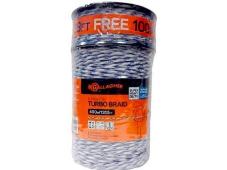 12 Rolls of Gallagher 7 64  Turbo Braid 1312  + Free 328  Online now