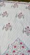 Lovely  Pink Buta With Cypress Leaf Single Quilt Online