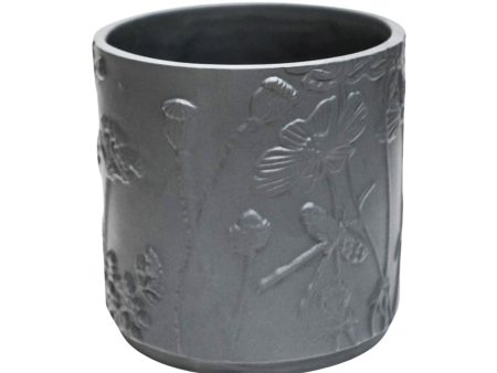 Kew Stoneware Midnight Meadow Planter Fashion