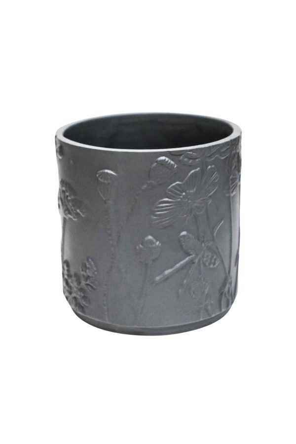 Kew Stoneware Midnight Meadow Planter Fashion