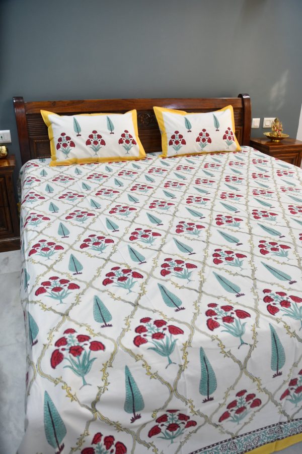 Khushnuma Bedsheet: Jaipur Luxury for Your Bedroom Supply