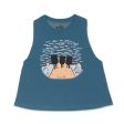 Sunset Boulderers Women’s Crop Tank Cheap