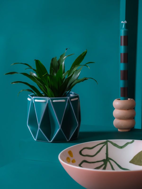 POTR Dark Teal Self-Watering Pot Online