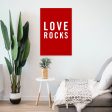 Love Rocks — Rock Climbing Art Poster For Cheap