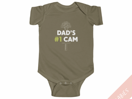 Dad s #1 Cam — Baby Onesie for Infants Online now