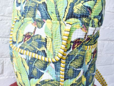 Banana Leaf Print Backpack Online Hot Sale