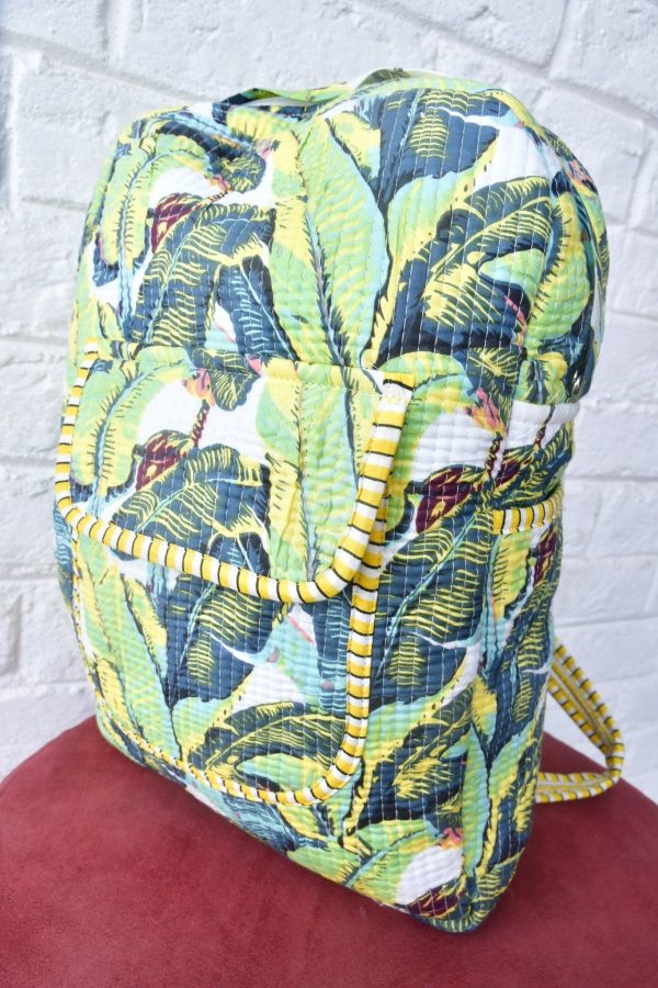 Banana Leaf Print Backpack Online Hot Sale