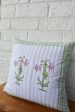 Pink Lilies Cushion: Hand Block Luxury for Your Sofa on Sale