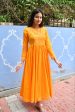 Yellow Lehariya Anarkali Kurta : Timeless Tradition & Modern Appeal For Cheap