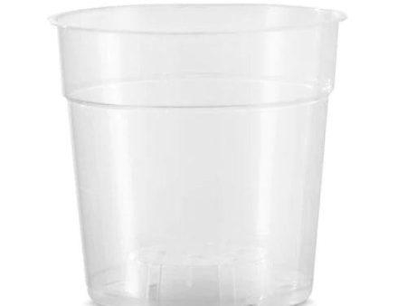 Clear Orchid Pots 12cm  | Transparent Nursery Pot Discount