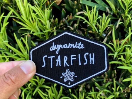 Dynamite Starfish — 3  Iron On Rock Climbing Patch Discount