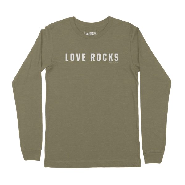 Love Rocks — Unisex Rock Climbing Long Sleeve T-Shirt Discount