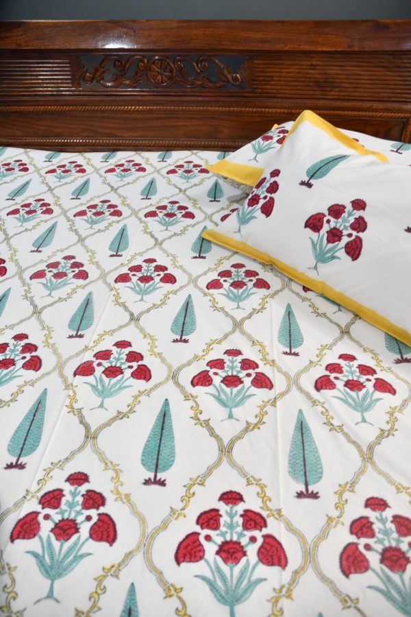 Khushnuma Bedsheet: Jaipur Luxury for Your Bedroom Supply