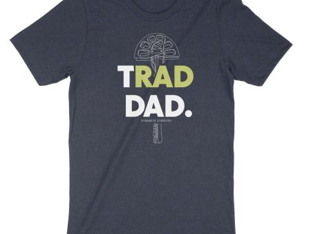 Rad Trad Dad — Men s Unisex Rock Climbing T-Shirt Online Hot Sale