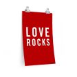 Love Rocks — Rock Climbing Art Poster For Cheap